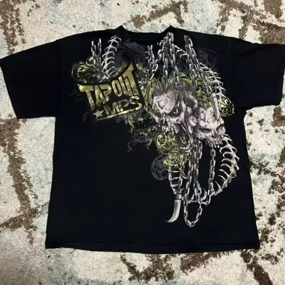 Tapout Green and Black Reptile Hoodie
